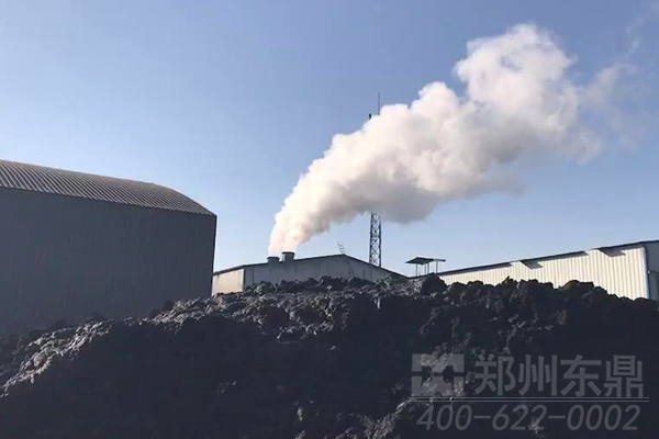 山西凱勝德大型煤泥烘干機項目運行現場視頻